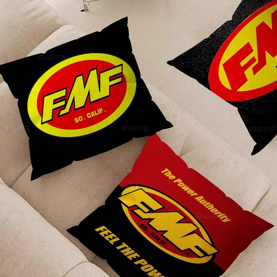 FMF Racing Logo Kissenbezug Schwarz, B/T/H: 45 x 45 x 0 cm - Bild 4