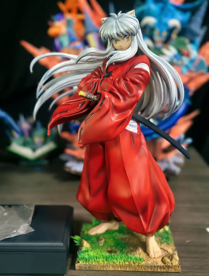 Bandai Inuyasha Kikyo Actionfigur, Anime-Statuen-Set, 32cm, Kunststoff - Bild 2