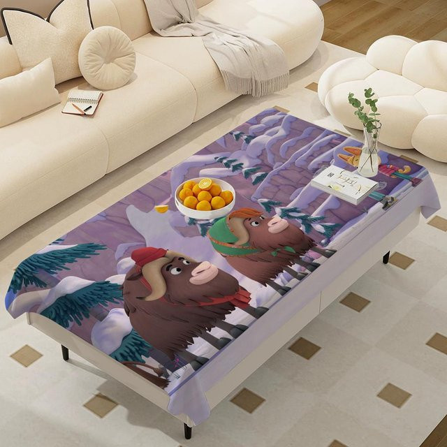 Wasserdichte rechteckige Tischdecke von JMG Household Supplies in Mehrfarbig, B/B: 90 x 140 cm - Bild 1