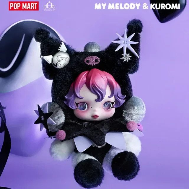 POP MART SKULLPANDA x Melody, Plüschtier Anhänger, Mystery Box - Bild 1