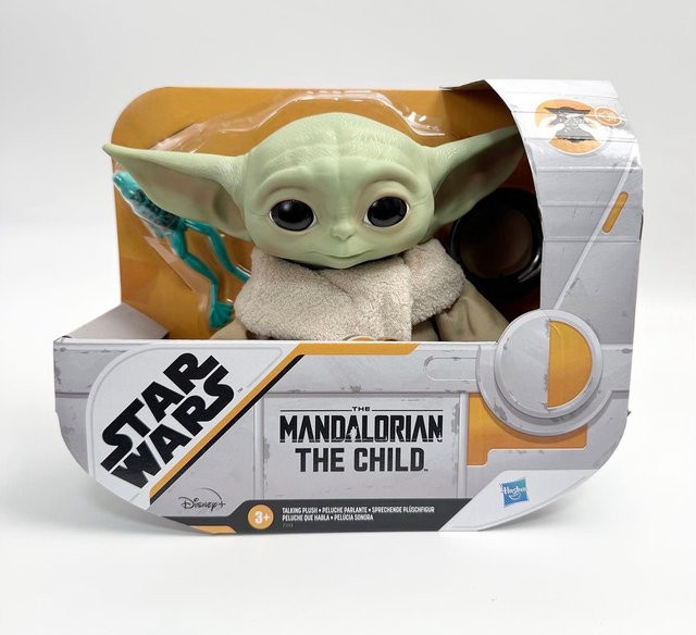 Hasbro Star Wars Yoda Baby Mandalorian Grogu, Sprechende Actionfigur, ab 3 Jahren - Bild 1