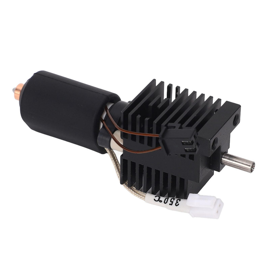 Fishine Hotend-Kit für K2 Plus mit 0,4 mm gehärteter Stahl-Düse und Keramik-Heizblock in Schwarz - Bild 2