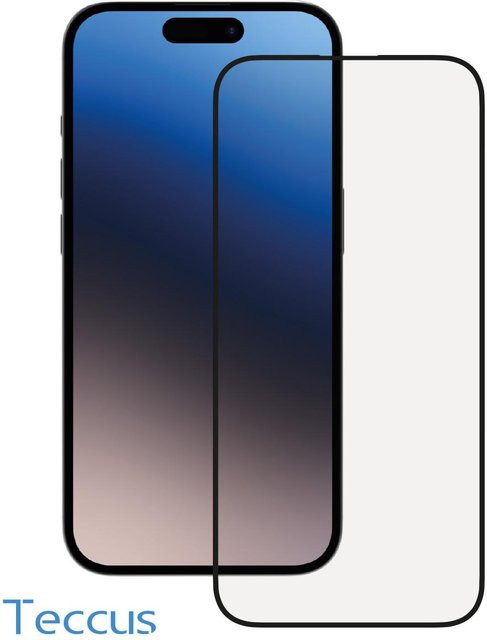 Set aus 2 Stück 2.5D FullScreen Displayschutzglas für Apple iPhone 15 Pro in Transparent - Bild 1