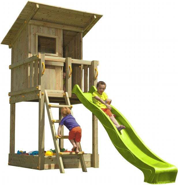 Spielturm BEACH HUT mit Rutsche - Bild 1