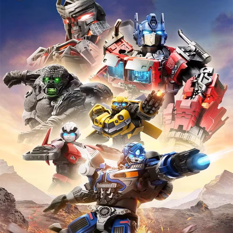 Blokees Transformers Actionfiguren zum Zusammenbau mit Optimus Prime, Megatron, Bumblebee und weiteren Charakteren in Multicolour - Bild 4