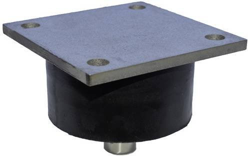 Siemens Siwarex WL230 BB-S SA Elastomerlager aus Edelstahl, Nennlast 350/500kg, Farbe Mehrfarbig - Bild 1