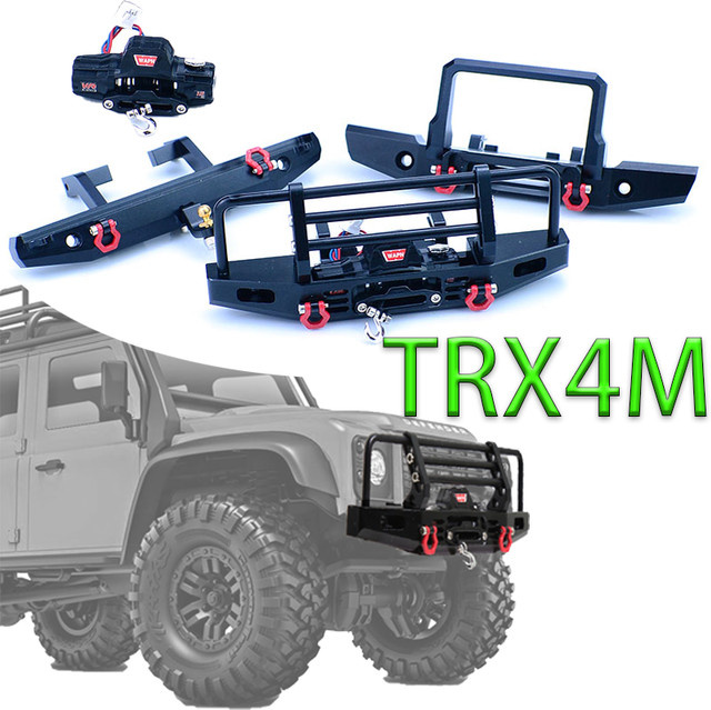 Traxxas TRX4-M Defender Upgrade-Teile, RC Crawler Car Zubehör, 1:18, Metall - Bild 1