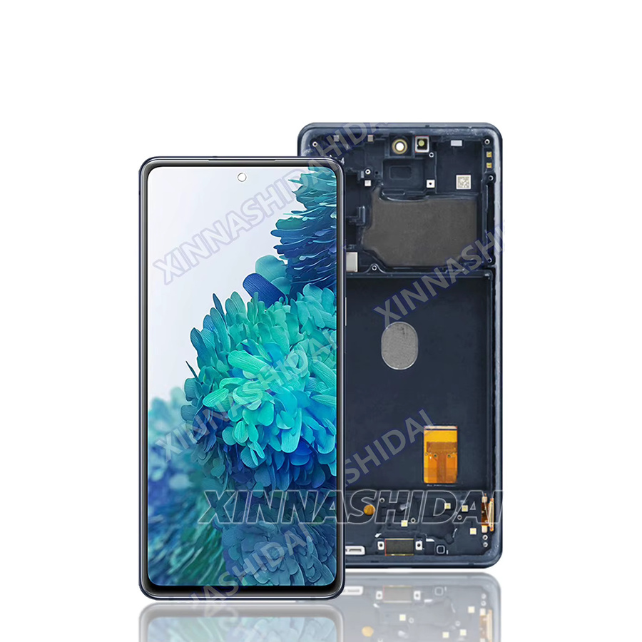 Samsung S20 FE Super OLED LCD Ersatzdisplay mit Touchscreen in Schwarz - Bild 2