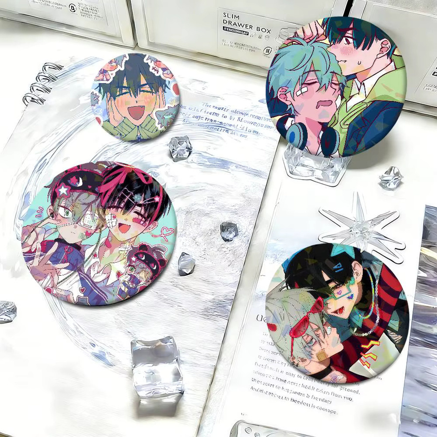 Anstecknadel Anime Alien Stage Ivan Till, runde Reversnadel, Unisex - Bild 2
