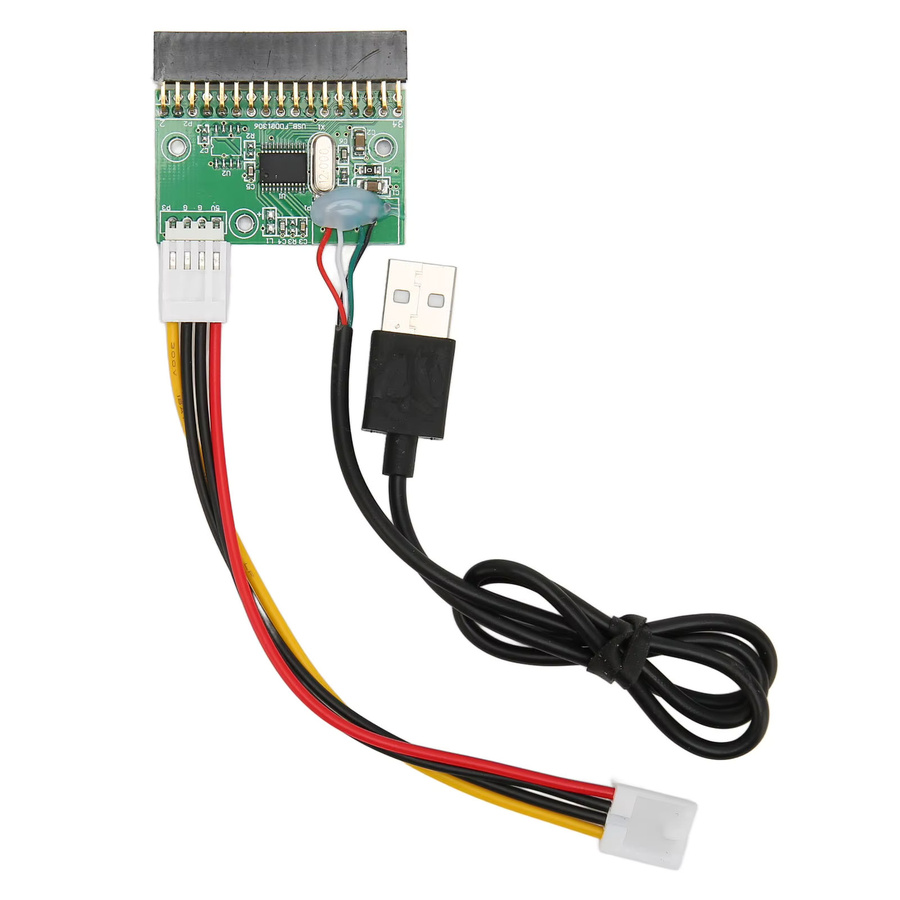 YOUTHINK USB-Adapter für 3,5-Zoll-Diskettenlaufwerke, 34-poliger Anschluss auf USB-A, Schwarz - Bild 4