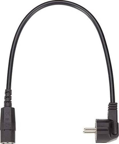 Bachmann Kaltgeräte Anschlusskabel mit USB-C in Schwarz - Bild 1