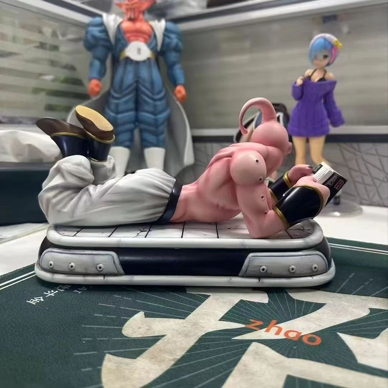 Bandai Dragon Ball Z Majin Buu Actionfigur aus Kunststoff, Rosa, Höhe: 14 cm - Bild 2