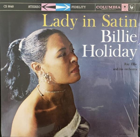 Billie Holiday, Ray Ellis & His Orchestra – Lady In Satin LP Schallplatte Columbia Jazz 2015 beige - Bild 1