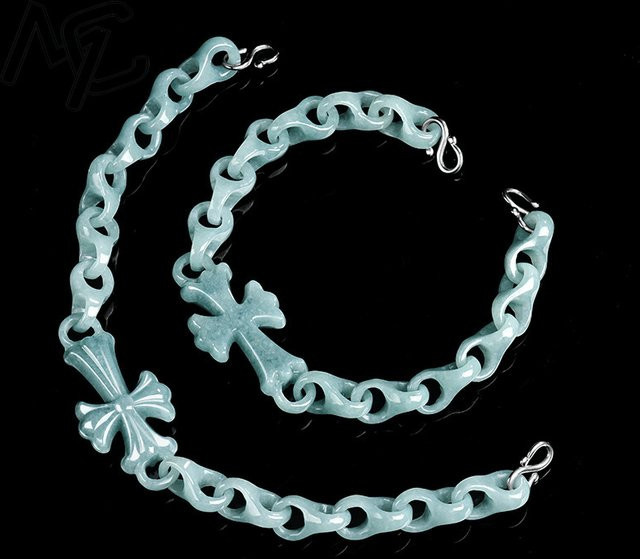 Armband Jadeit, Smaragd, Damen - Bild 1