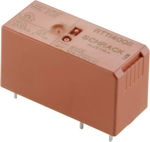 TE Connectivity RT114012 Printrelais 12 V/DC 12A 1 Wechsler in Orange - Bild 1