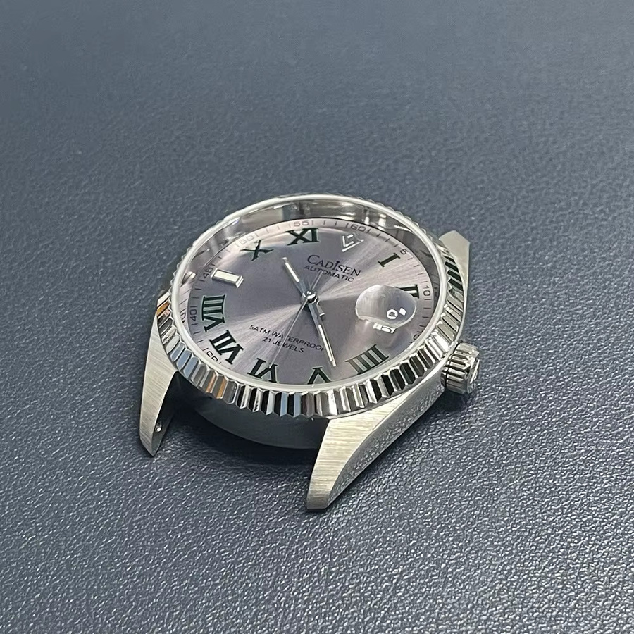 CADISEN Armbanduhr Automatik, Edelstahl, 38 mm, Herren - Bild 3