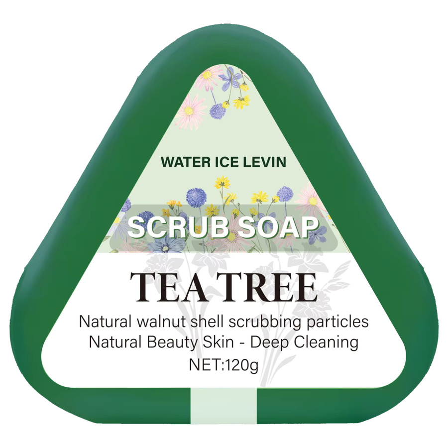 Water Ice Levin Teebaum-Peeling-Seife, Körper, Unisex - Bild 6