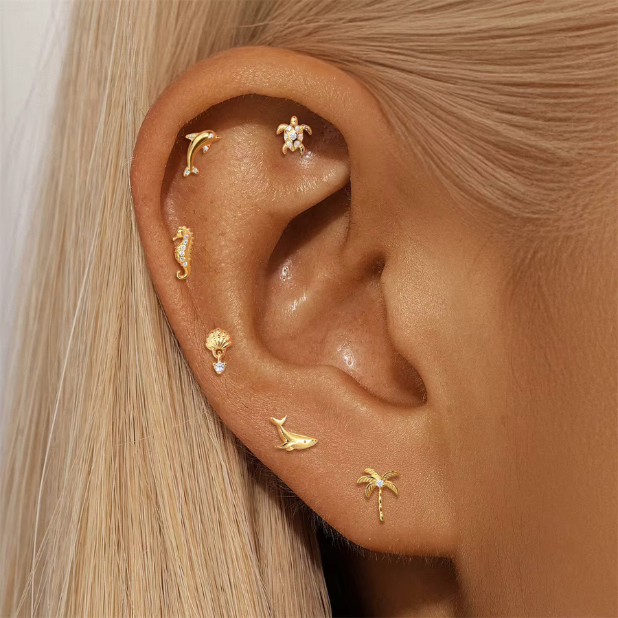 ROXI Ohrring, 925 Sterling Silber, 18K vergoldet, Damen - Bild 2