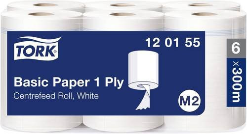 Tork Universal Wischtücher 1-lagig in Weiß, 6er Pack - Bild 1
