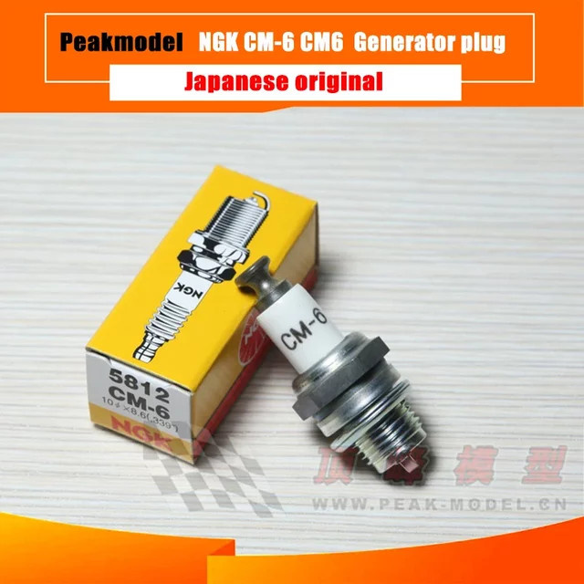 NGK CM-6 CM6 Generatorstecker für DLE RCGF NGH Benzinmotoren - Bild 1