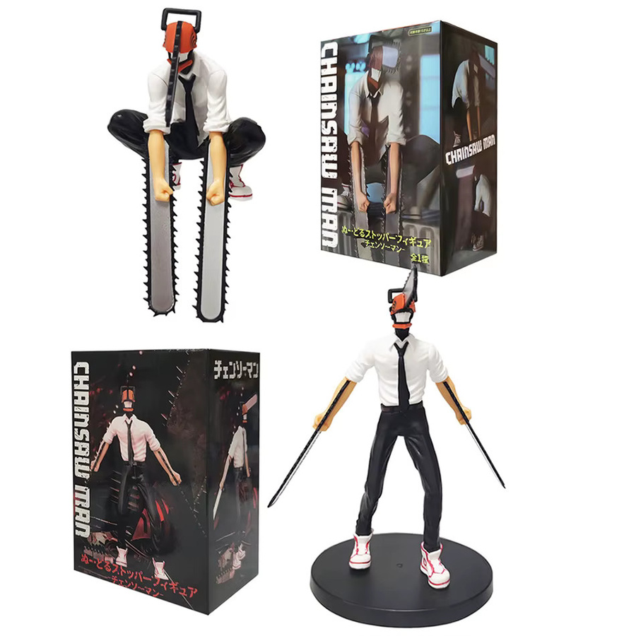 Bandai Chainsaw Man Denji Actionfiguren, 2-teiliges Set - Bild 7