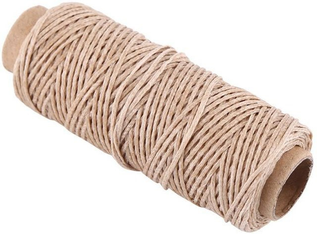 Begetting gewachstes Nähgarn 150D für Leder und Handwerk in Khaki, 50 m - Bild 1