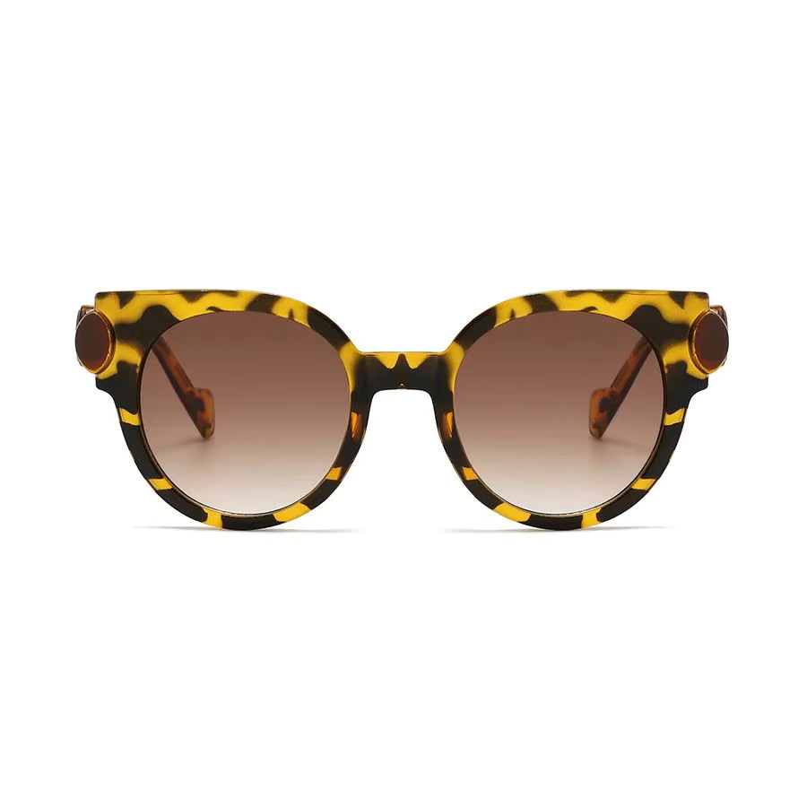 TWOOO Sonnenbrille Cat Eye, Vollrand, braun, Damen - Bild 5