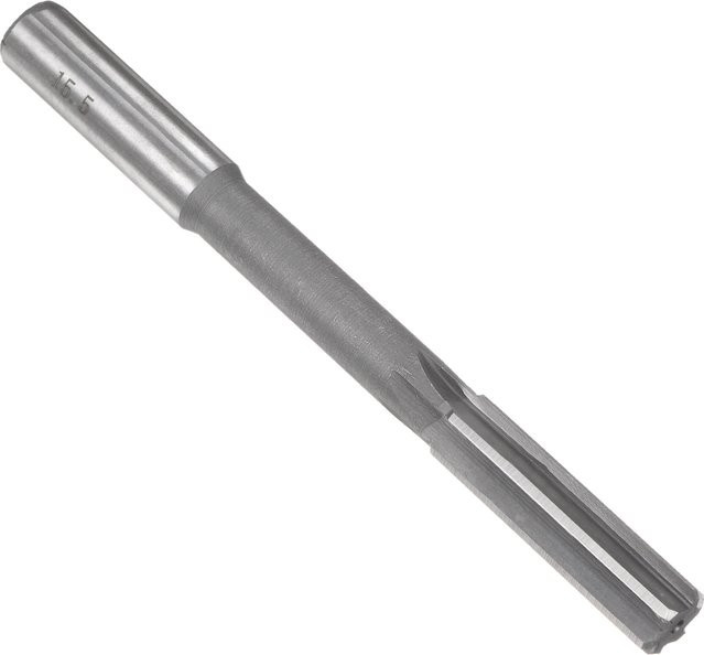 Uxcell HSS Spannreibahle H7 mit 6 geraden Nuten in Silber, Durchmesser 3,5-19,5 mm - Bild 1
