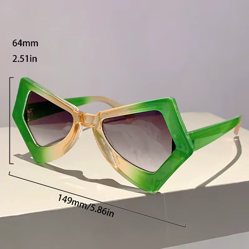 KAMMPT Sonnenbrille Cat Eye, Vollrand, Kunststoff, Multicolor, Damen - Bild 3