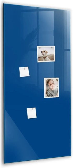 Tulup Magnettafel aus Glas in Blau und Weiß, B: 120 cm, H: 60 cm - Bild 1