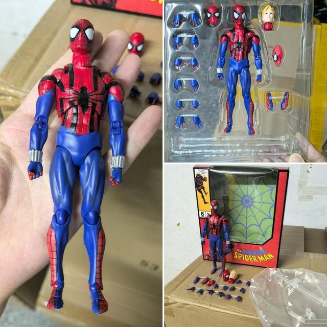 Fondjoy Marvel Spider Man Venom Actionfiguren, Modell Kit, 16 cm - Bild 1