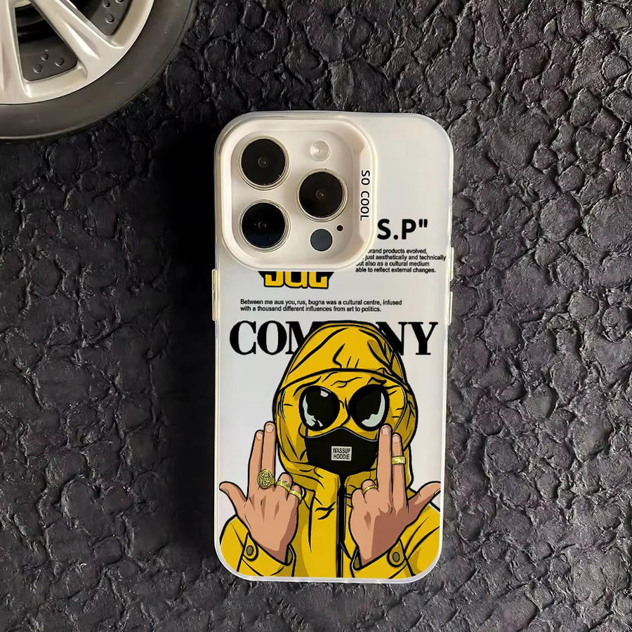Luxuriöse Handyhülle von C-ComPanys für iPhone in Multicolour mit matter Rückseite - Bild 2