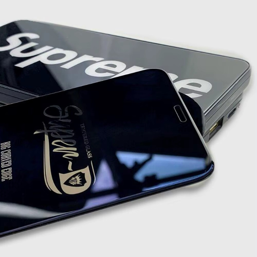 3er-Set MIETUBL Displayschutzfolie aus gehärtetem Glas mit Curved Edge für Samsung Galaxy S25 Ultra, S24 Ultra, S23 Plus und S22, transparent - Bild 2