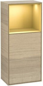 V&B Seitenschrank Finion in Eichen-Veneer, Breite: 41,8 cm, Höhe: 93,6 cm - Bild 1