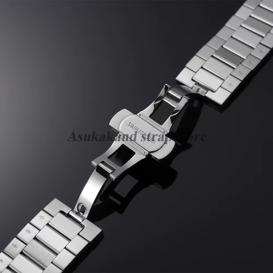 asukaband Uhrenarmband Edelstahl, Silber, Unisex - Bild 4