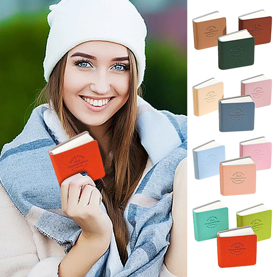 3er-Pack Kleine Aquarell-Skizzenbücher als Tragbares Reise-Journal und Künstler-Zeichenblock in Multicolour - Bild 2