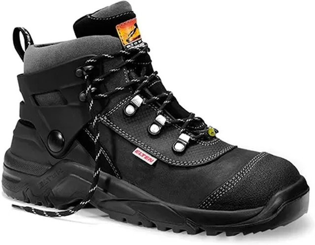 Elten Sicherheitsschnürstiefel Dino S3 in Schwarz, Größe 39 - Bild 1