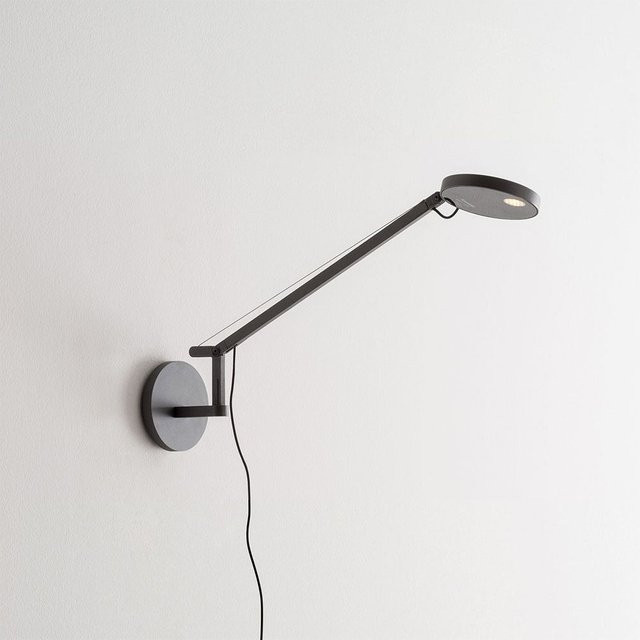Artemide Demetra Micro LED-Wandleuchte in Grau mit warmweißem Licht (2700K) - Bild 1