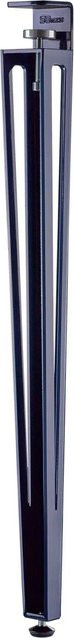 SO-TECH Tischbein ColorLine in F-Form, Blau, konisch mit Klemmschraube, Höhe: 74,5 cm - Bild 1