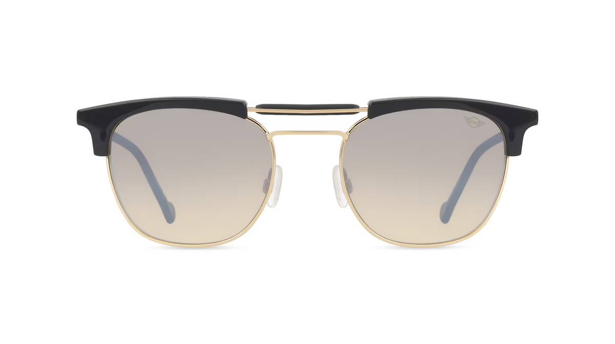 MINI EYEWEAR 747013 Sonnenbrille Browline, Vollrand, Metall, grau, Herren - Bild 1
