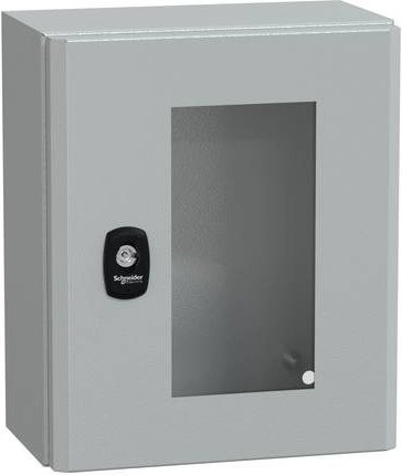 Schneider Electric PanelSeT S3DB NSYS3D32515T Schaltschrank aus Stahl in Grau, B/T/H: 25 x 30 x 15 cm - Bild 1