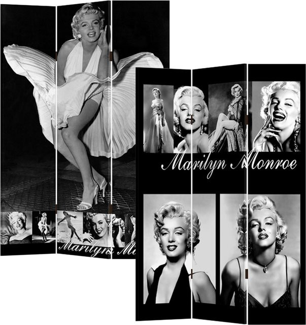HTI-Line Paravent Marilyn in Multicolour, freistehend - Bild 1