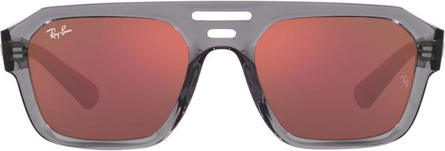Ray-Ban RB4397 Sonnenbrille, Square, Acetat, Grau, Herren, Vollrand - Bild 1