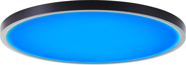 Brilliant LED-Deckenleuchte Lotti RGB + CCT in Schwarz-Weiß, rund, Durchmesser: 50 cm - Bild 1