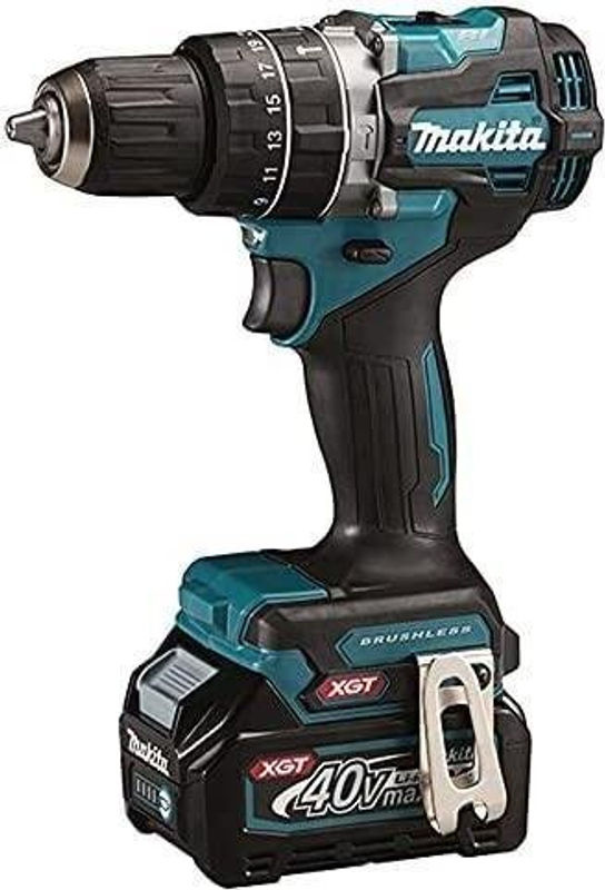 Makita Akku-Schlagbohrschrauber HP002GZ XGT 40V in Blau/Schwarz ohne Akku - Bild 2