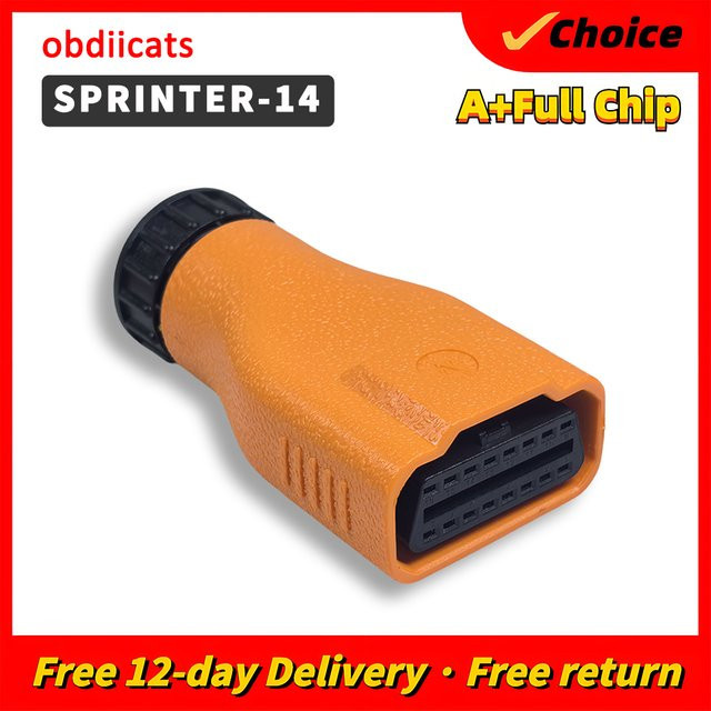 DHCCREATE Diagnosekabel Adapter für Sprinter-14 Heavy Truck in Orange - Bild 1