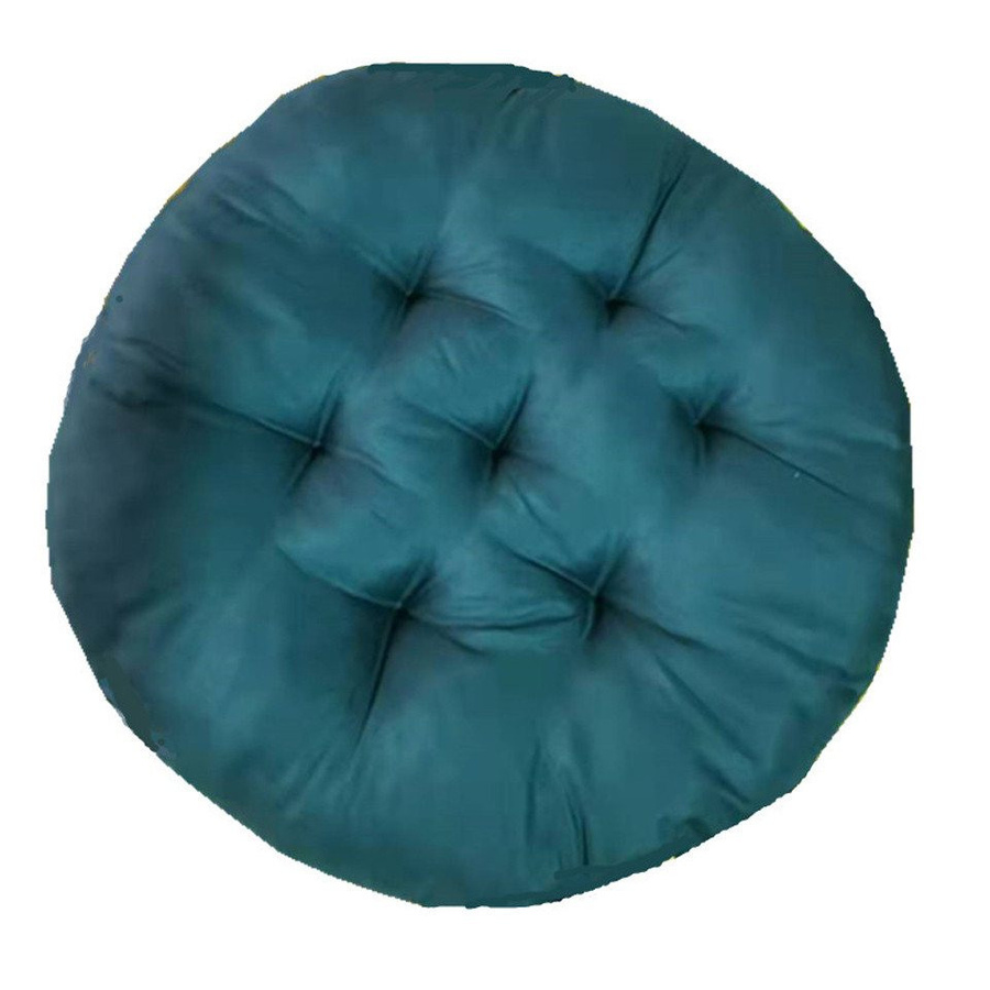 Coonoor Stuhlkissen Stuhlauflage Sitzkissen 2er-Pack rund Durchmesser: 37 cm, gesteppt, Uni - Bild 1