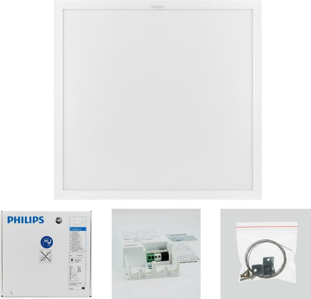 Philips Coreline LED Panel RC133V LED36S/840 W62L62 Ia1 mit integriertem LED in Neutralweiß, B/T: 62 x 62 cm - Bild 1