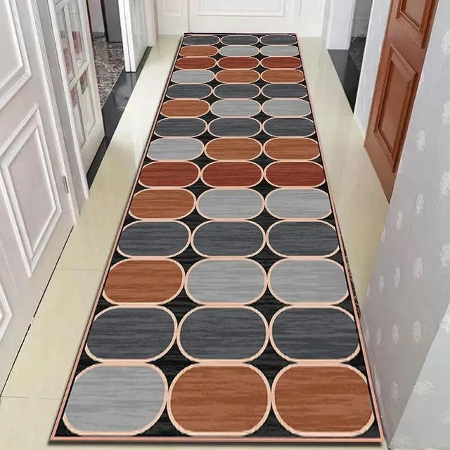 Waschbarer Korridor-Teppichläufer Super Six in Multicolour für Flur und Treppenhaus, B/T: 70 x 300 cm - Bild 1