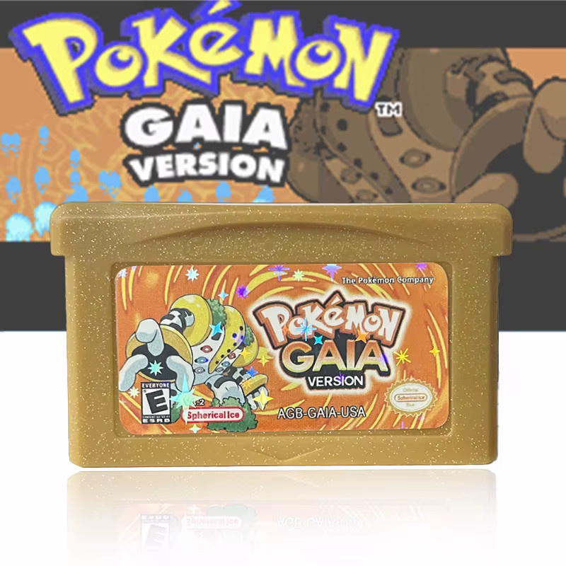 Bandai Pokemon GAIA Cartridge GBA Spiel für Game Boy Advance in den Sprachen Englisch, Spanisch und Portugiesisch - Bild 2